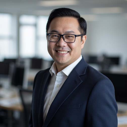 Dr. Robert Chen, Director of Technical Education at Harford Tech